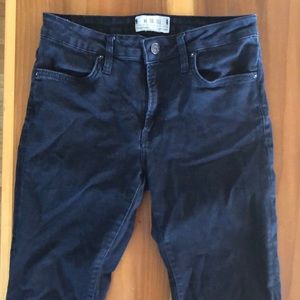 black skinny jeans